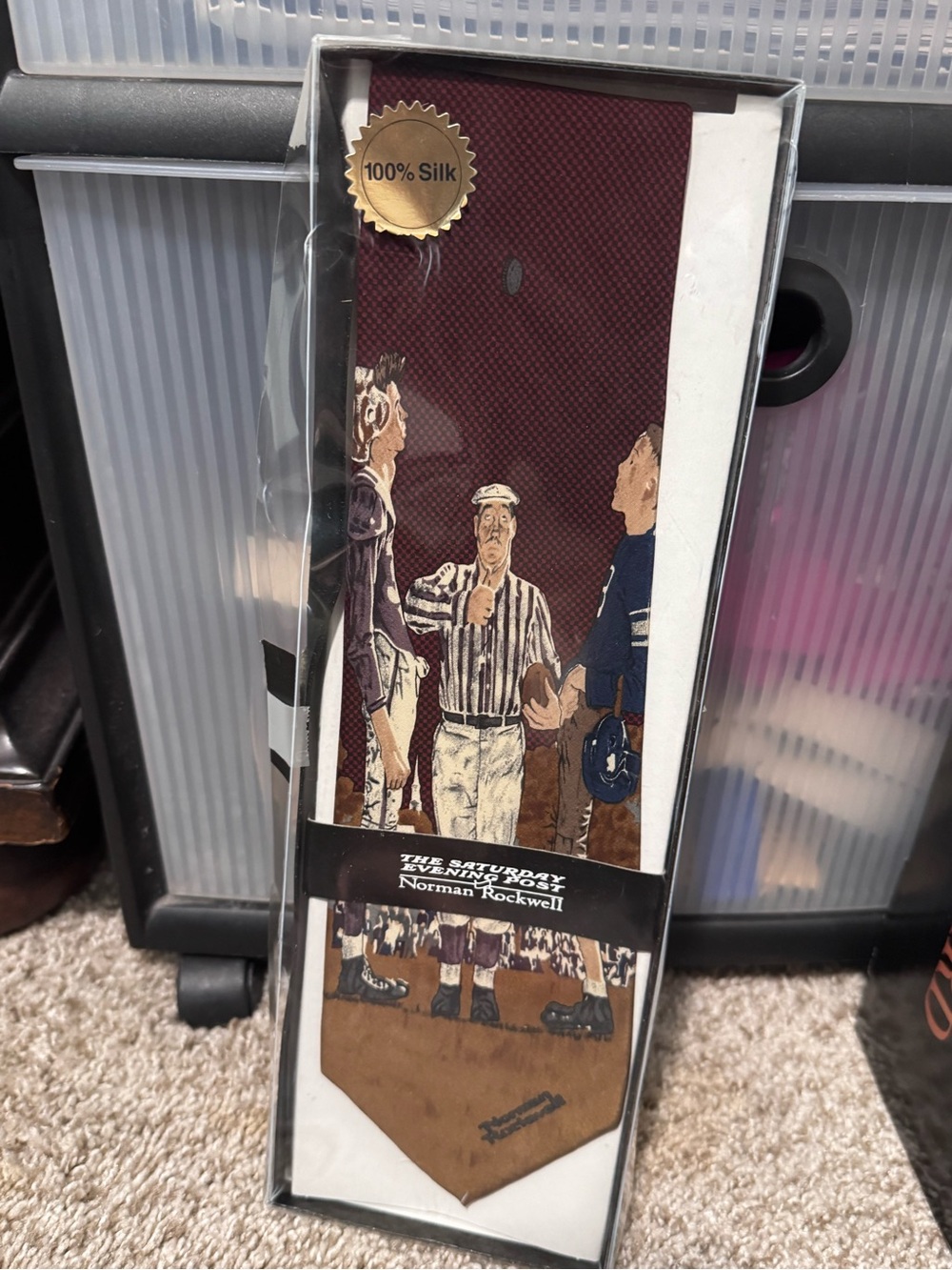Men's Tie/ Norman Rockwell